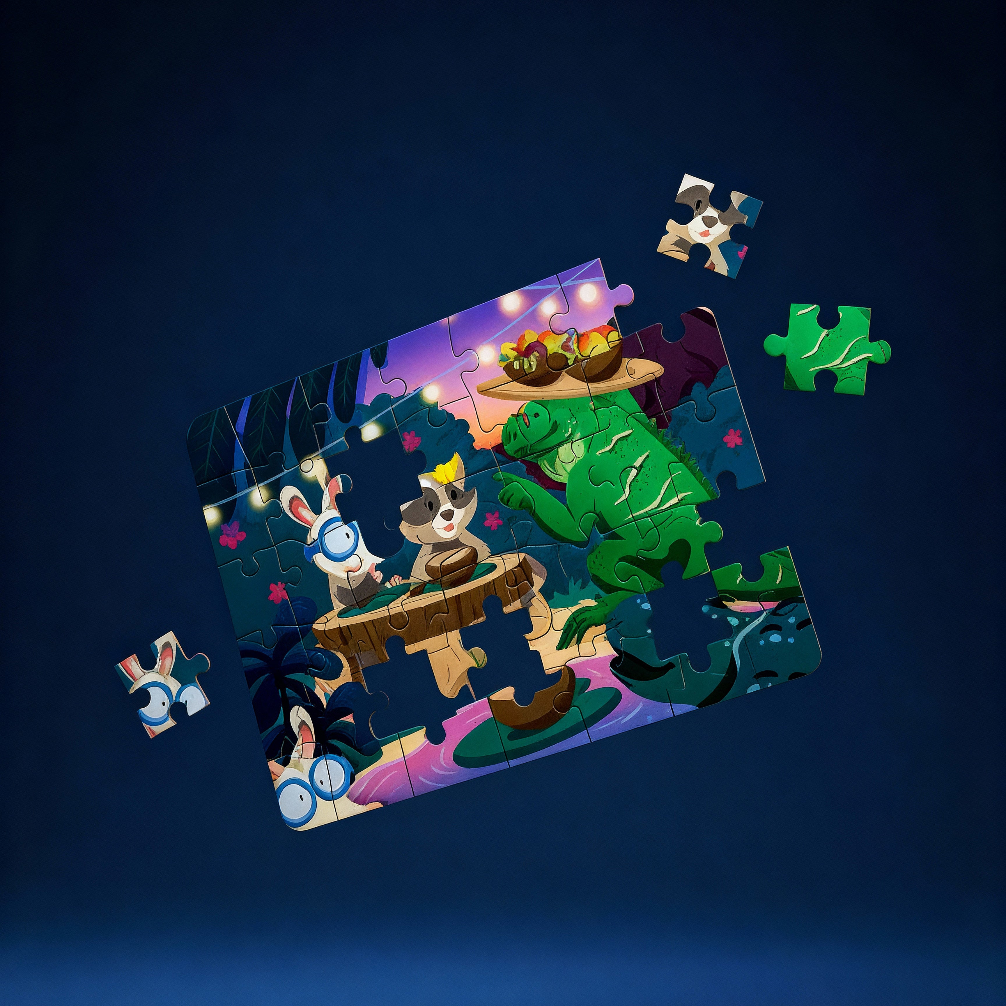 Puzzle Tome 2 : Konpè Manikou au Restaurant de Niagué