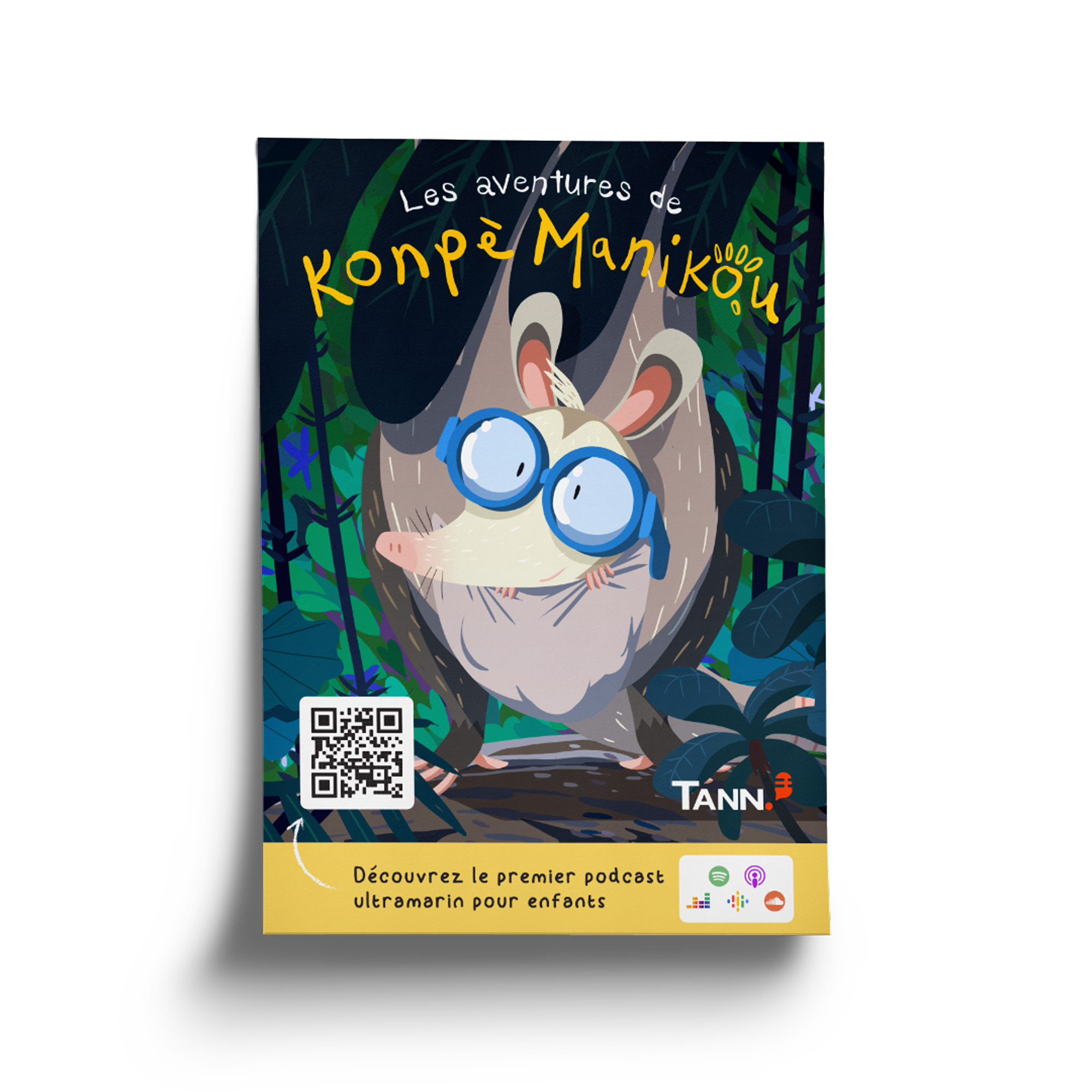 Poster A3 Konpè Manikou