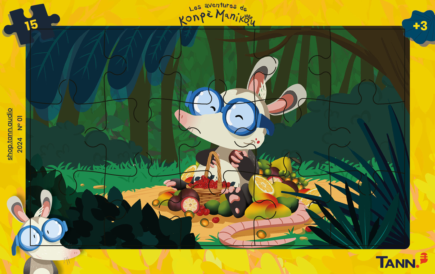 Puzzle Tome 1 : Konpè Manikou et les fruits