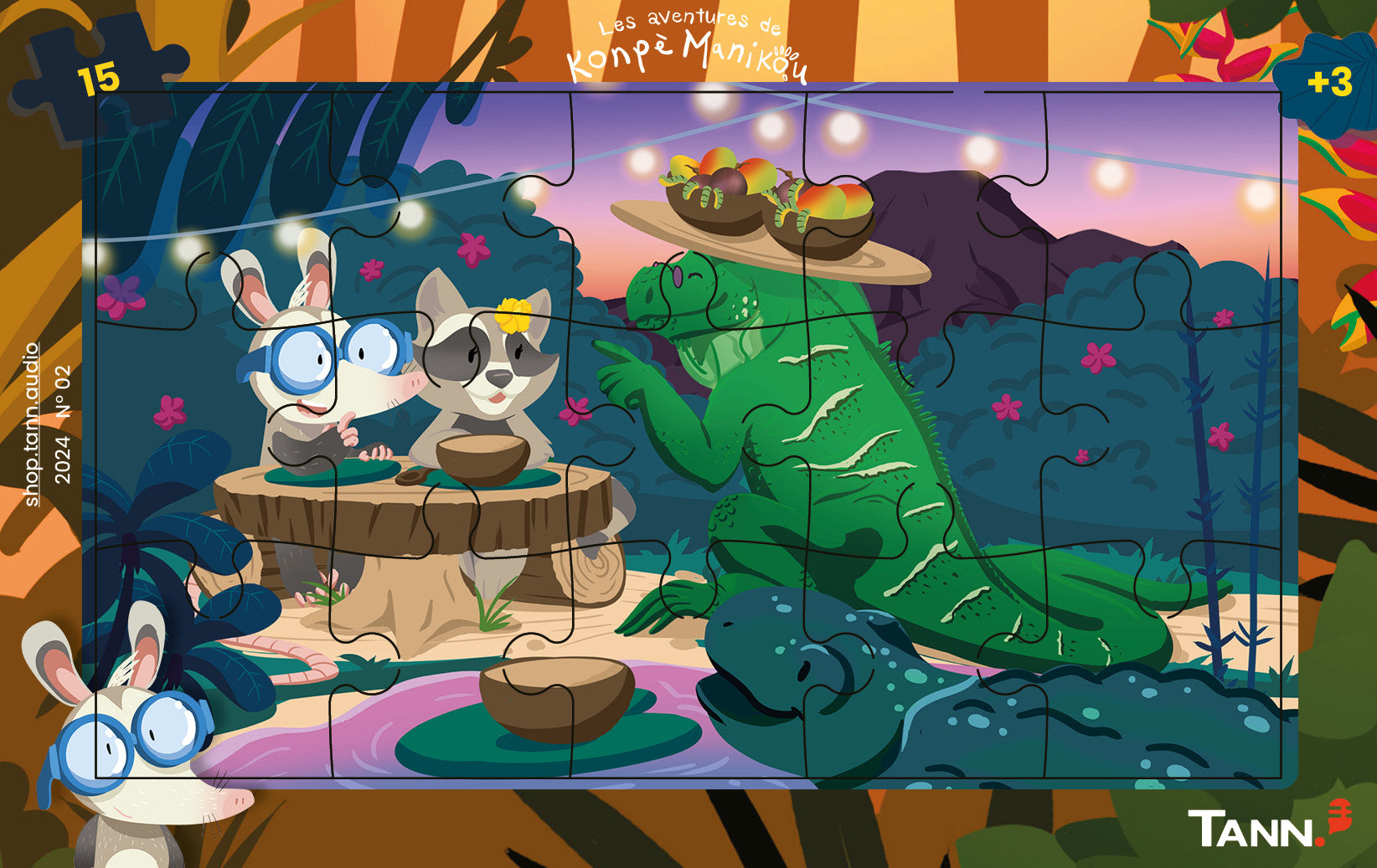 Puzzle Tome 2 : Konpè Manikou au Restaurant de Niagué
