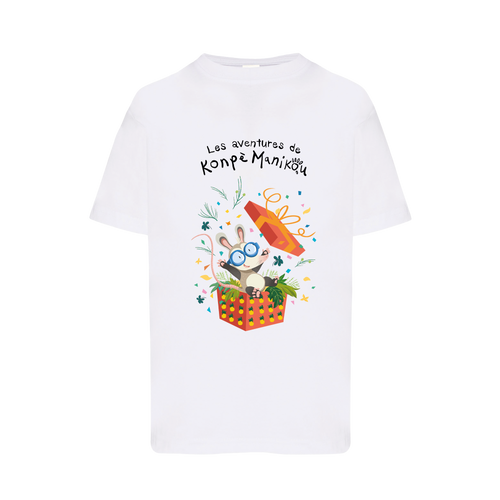 T-Shirt Noël Enfant Konpè Manikou